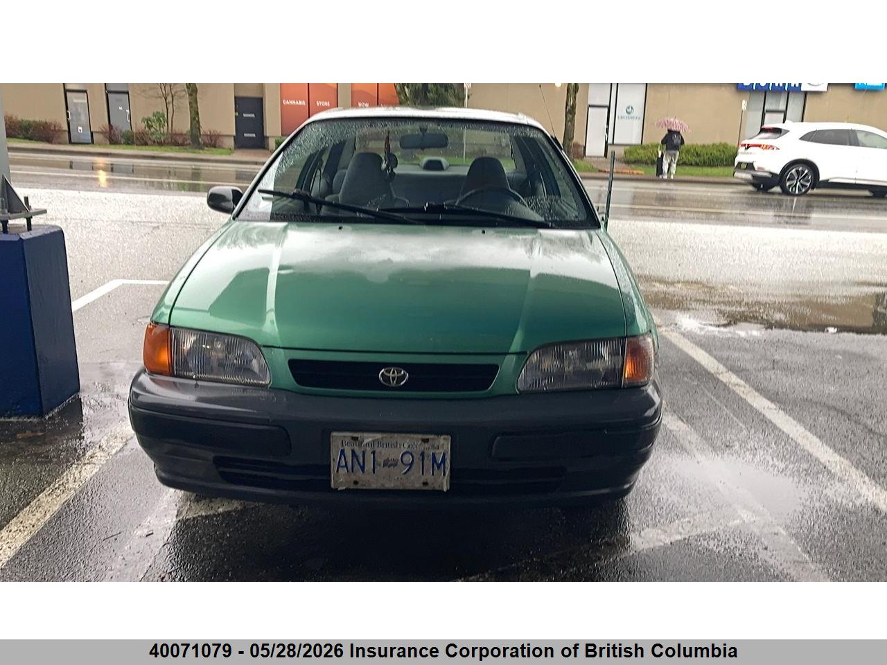 JT2AC51L3V0****** · 1997 TOYOTA TERCEL CE