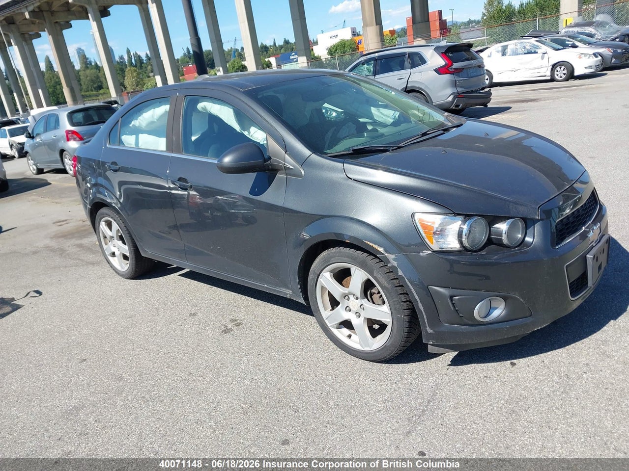 1G1JC5SHXF4207324 · 2015 CHEVROLET SONIC LT