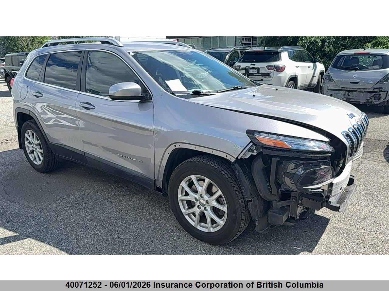 1C4PJMCS4HD****** · 2017 JEEP CHEROKEE NORTH