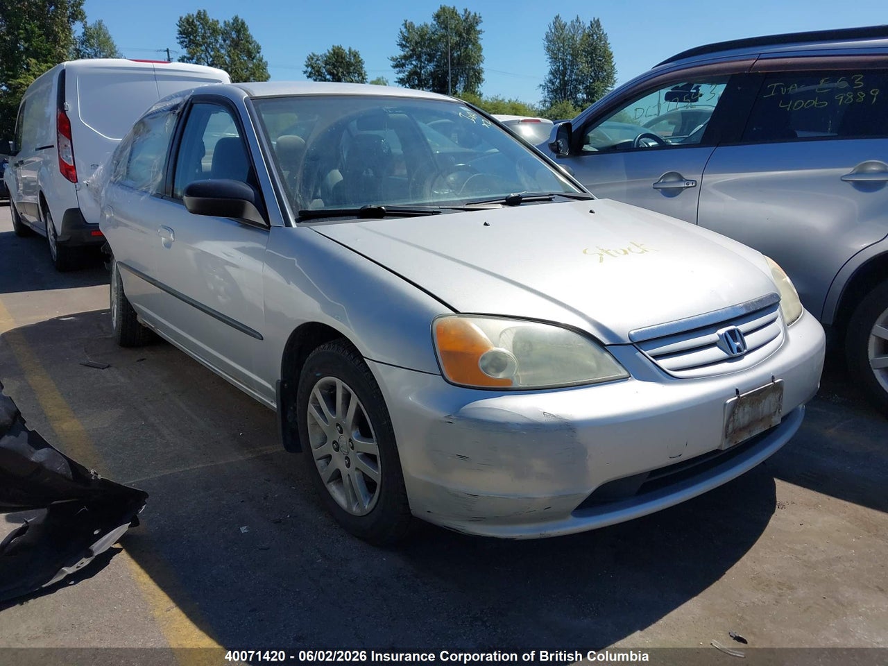 2HGES16463H913413 · 2003 HONDA CIVIC DX