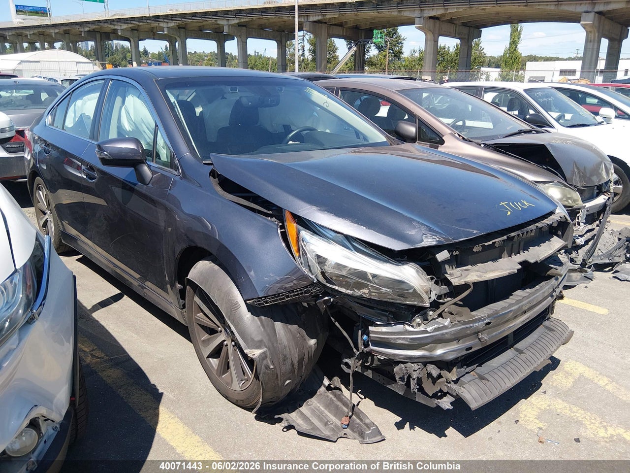 4S3BNCN62H3010127 · 2017 SUBARU LEGACY 2.5I LIMITED