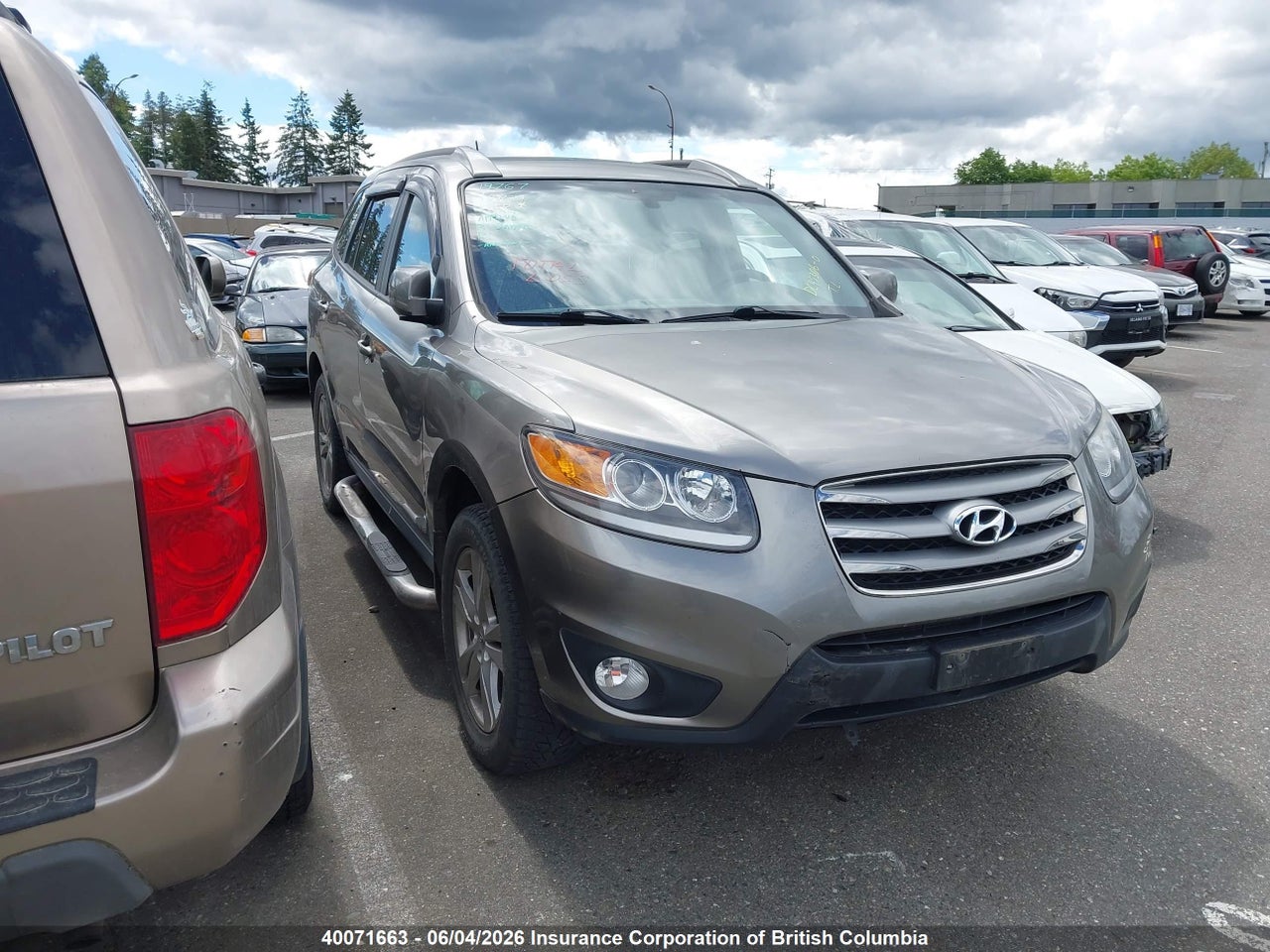 5XYZGDAB3CG097025 · 2012 HYUNDAI SANTA FE GLS