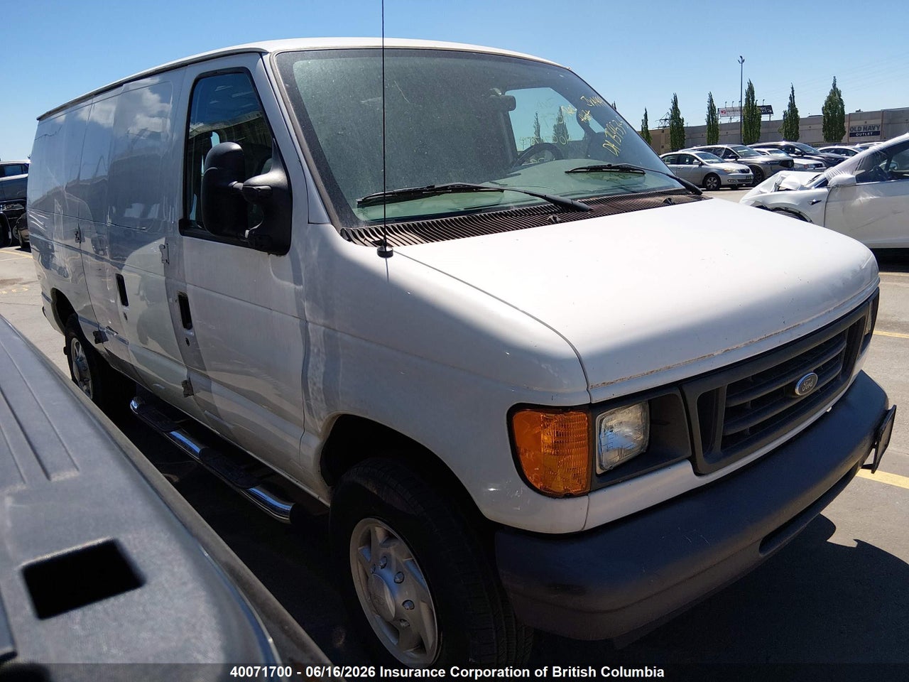 1FTNE24W57DA45276 · 2007 FORD E-250 COMMERCIAL/RECREATIONAL