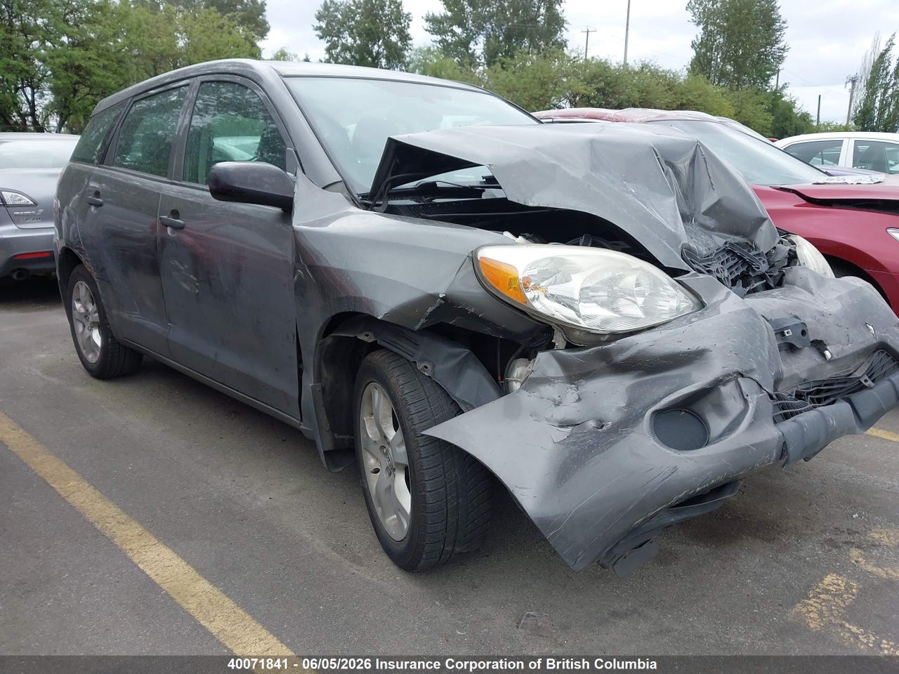 2T1KR32E55C908367 · 2005 TOYOTA COROLLA MATRIX XR