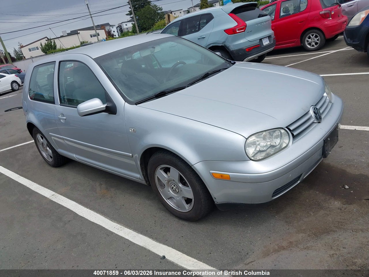 9BWBT21J114060341 · 2001 VOLKSWAGEN GOLF GL