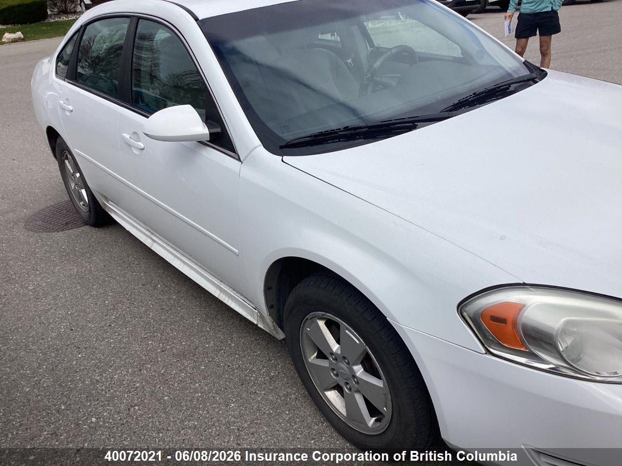 2G1WB5EK7A1262124 · 2010 CHEVROLET IMPALA LT