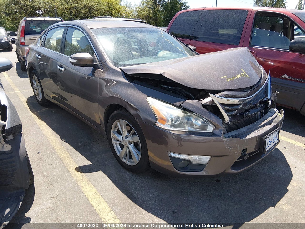 1N4AL3AP5DN450847 · 2013 NISSAN Altima 2.5/S/SV/SL