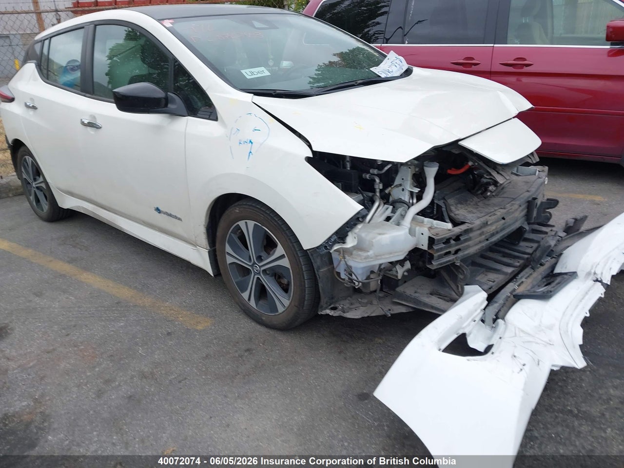 1N4AZ1CP5KC304327 · 2019 NISSAN LEAF