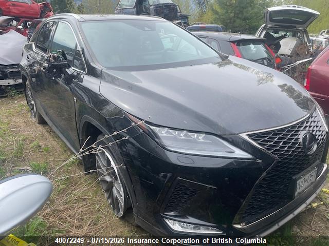 2T2YZMDA2MC283656 · 2021 LEXUS RX 350 F SPORT