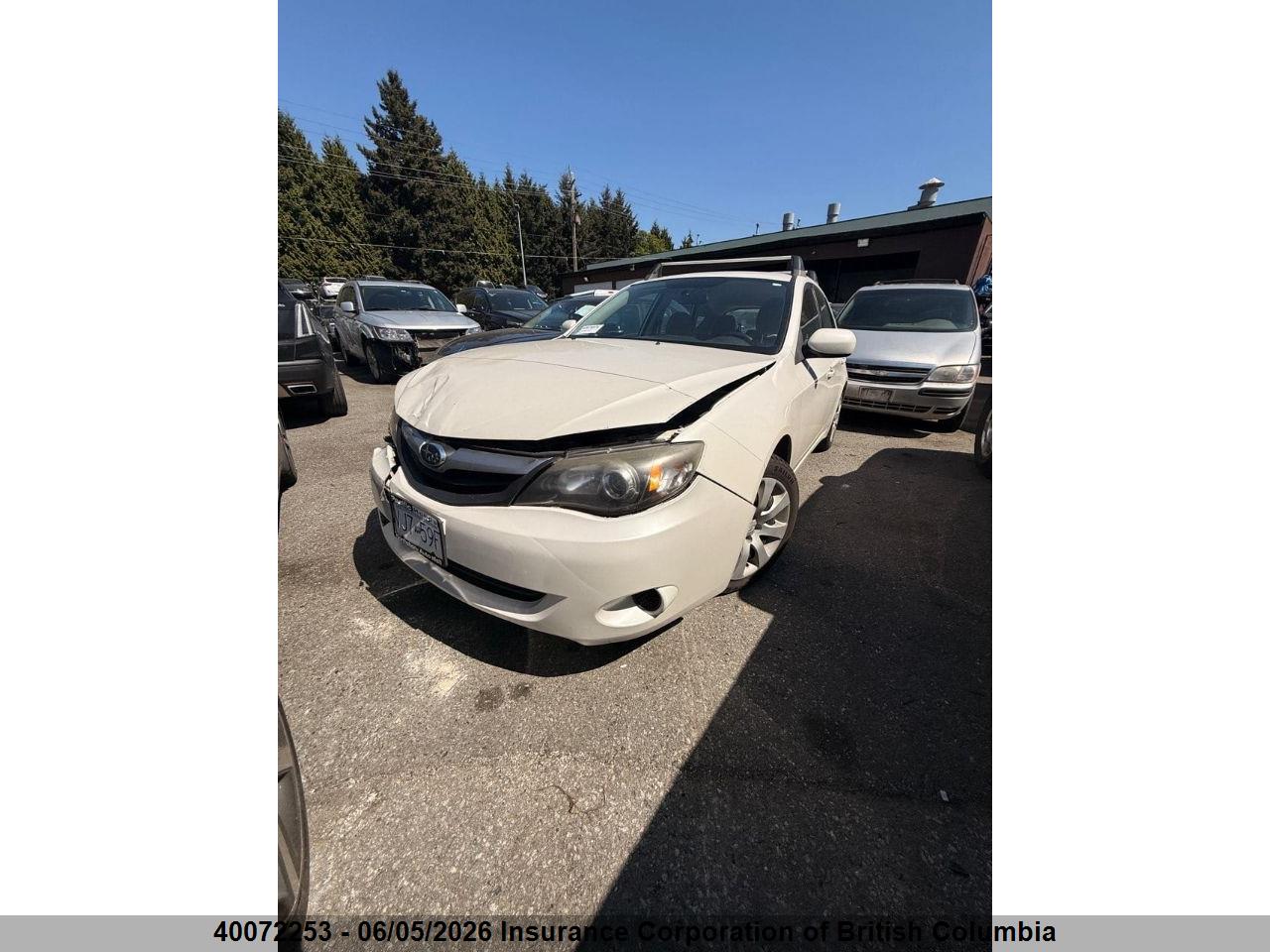 JF1GH6A64BG809403 · 2011 SUBARU IMPREZA 2.5I