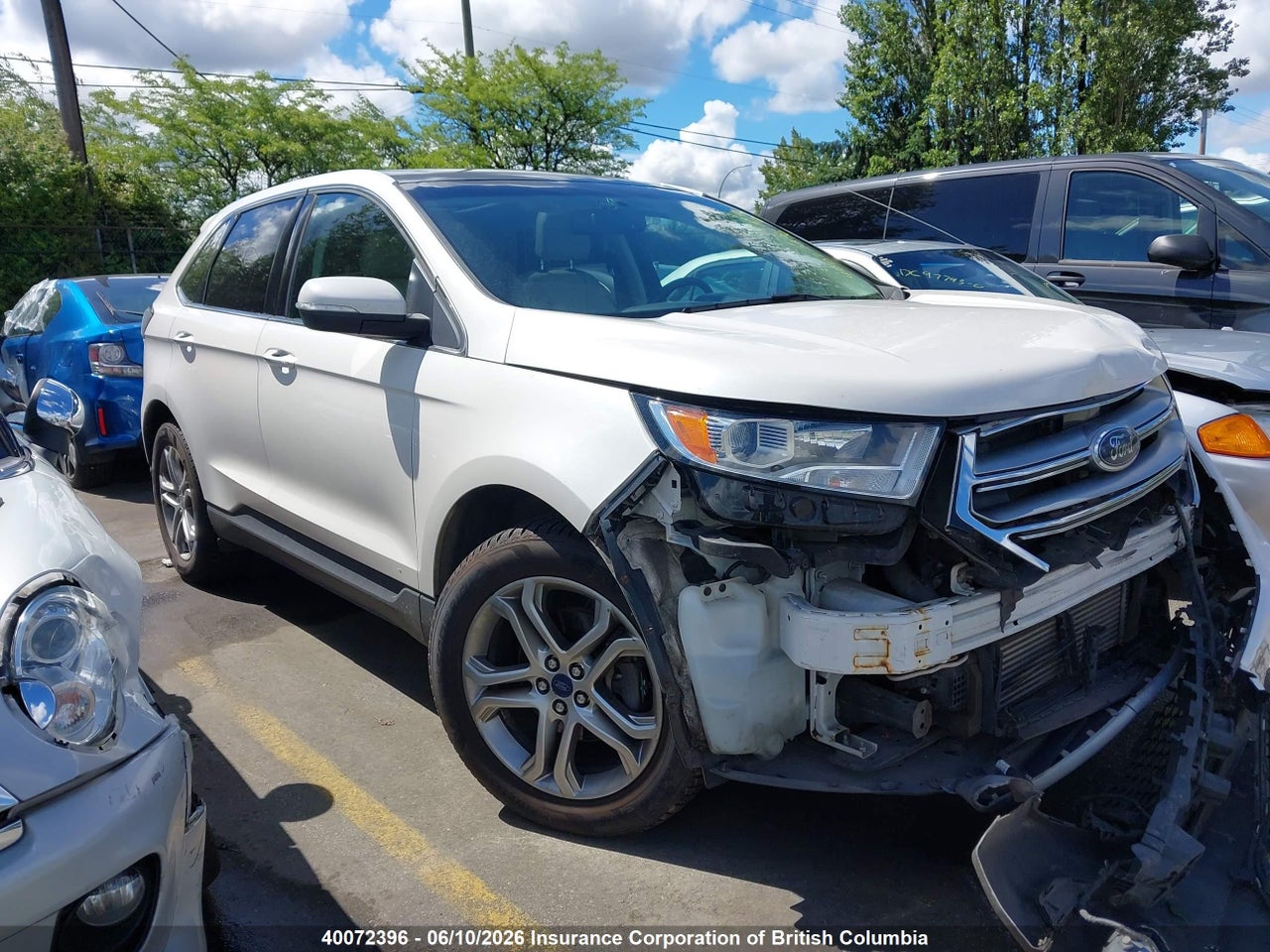 2FMTK3K95FBB14146 · 2015 FORD EDGE TITANIUM