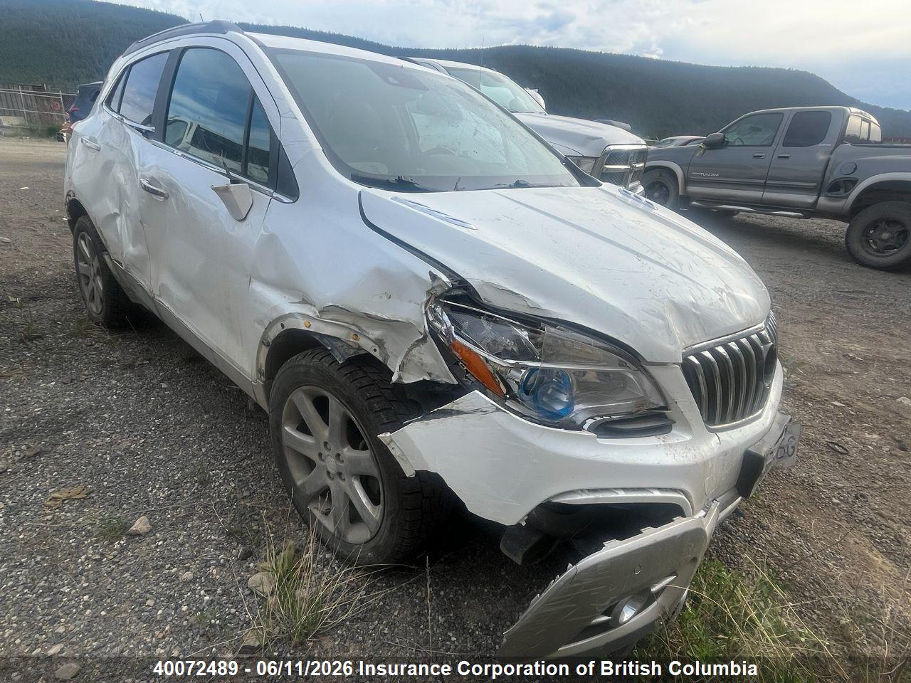 KL4CJHSB0GB545907 · 2016 BUICK ENCORE PREMIUM