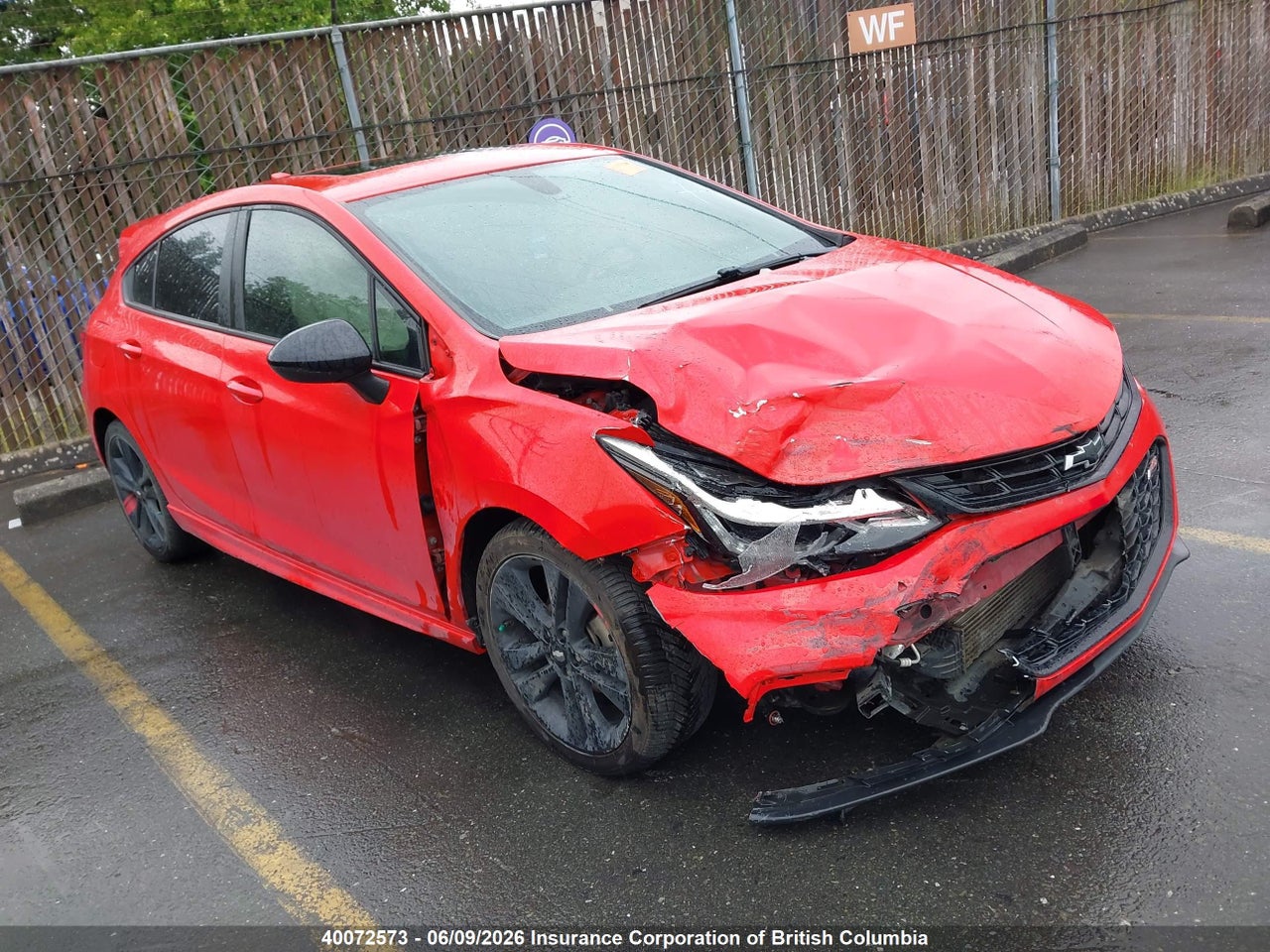 3G1BE6SM3JS651672 · 2018 CHEVROLET CRUZE LT