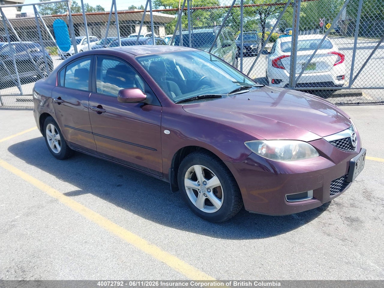 JM1BK32F681825780 · 2008 MAZDA MAZDA3 GS/GX