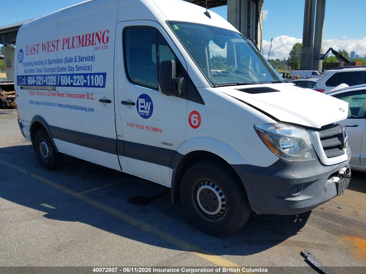 WD3BE7DC4F5967952 · 2015 MERCEDES BENZ SPRINTER 2500
