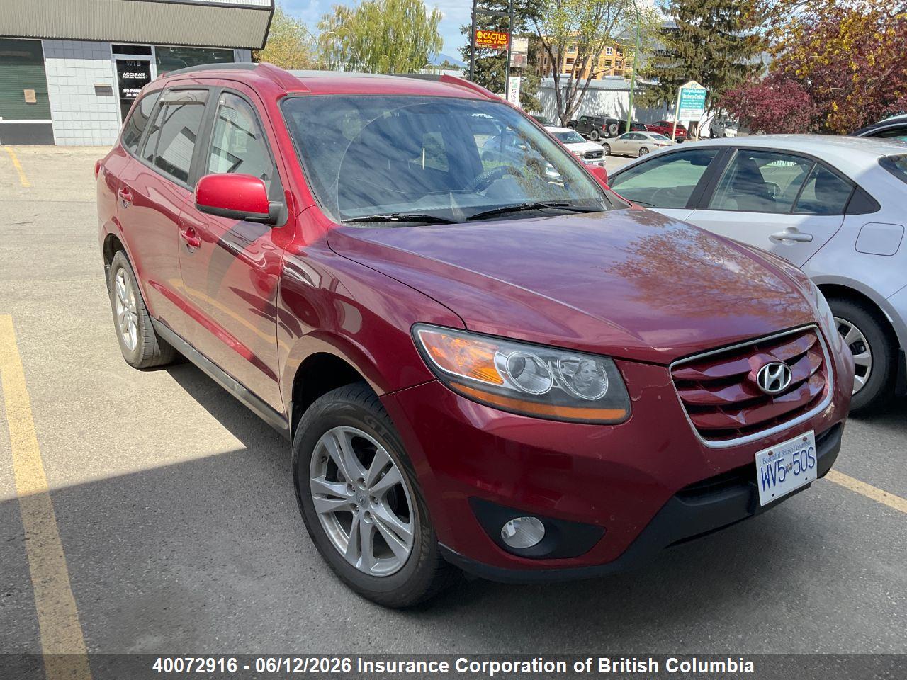 5XYZGDAG0BG044356 · 2011 HYUNDAI SANTA FE GLS