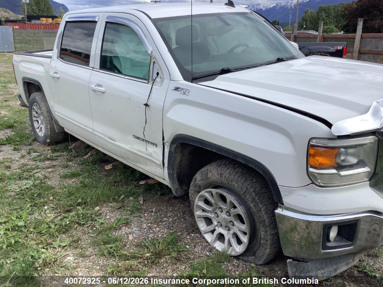 3GTU2UEC7EG117406 · 2014 GMC SIERRA K1500 SLE