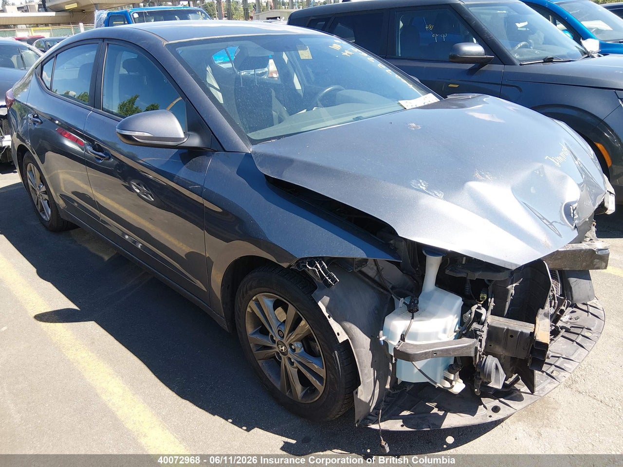 KMHD84LF2HU207846 · 2017 HYUNDAI ELANTRA SE/VALUE/LIMITED