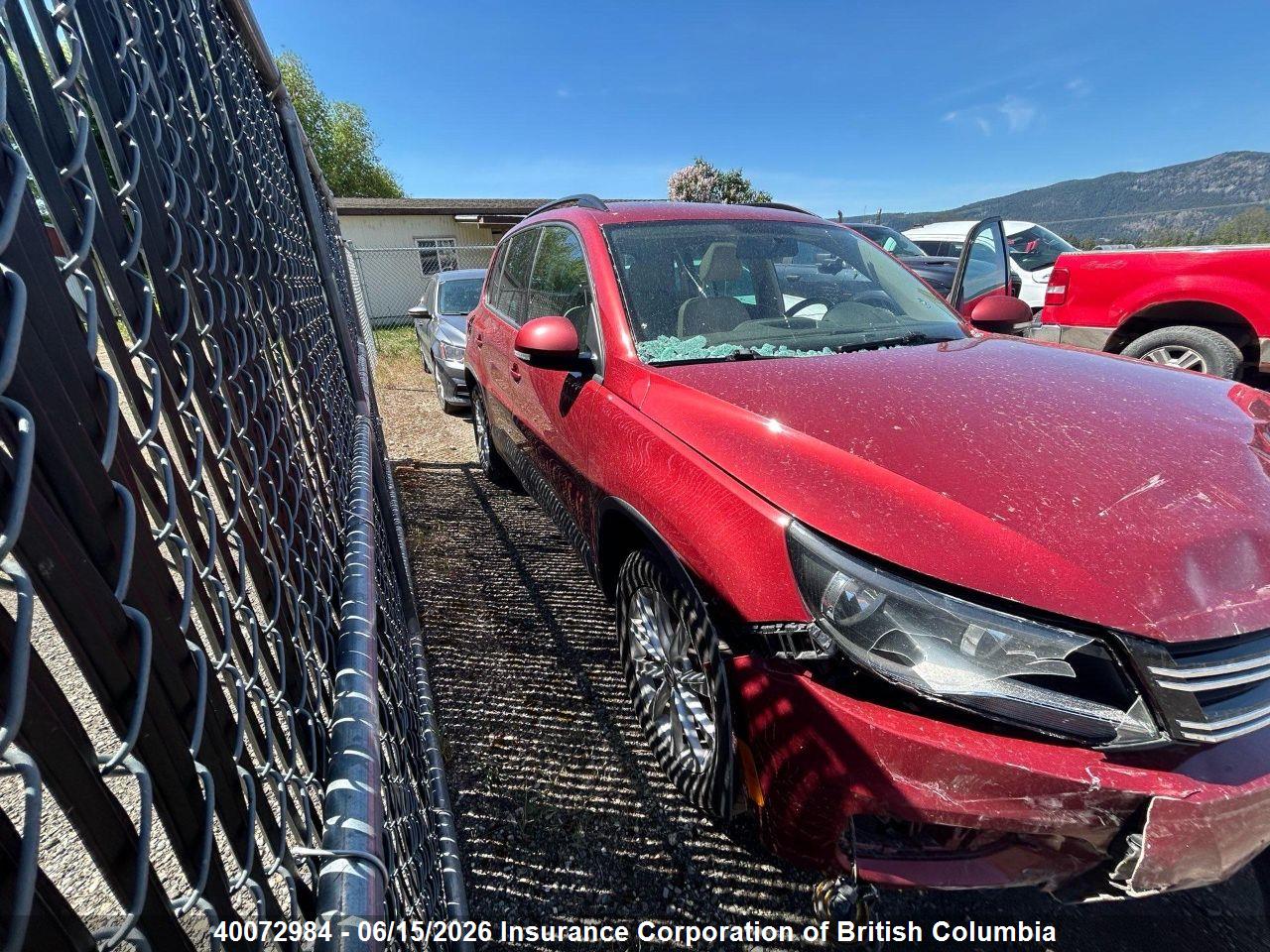 WVGJV3AXXEW116180 · 2014 VOLKSWAGEN TIGUAN S/SE/SEL/R-LINE