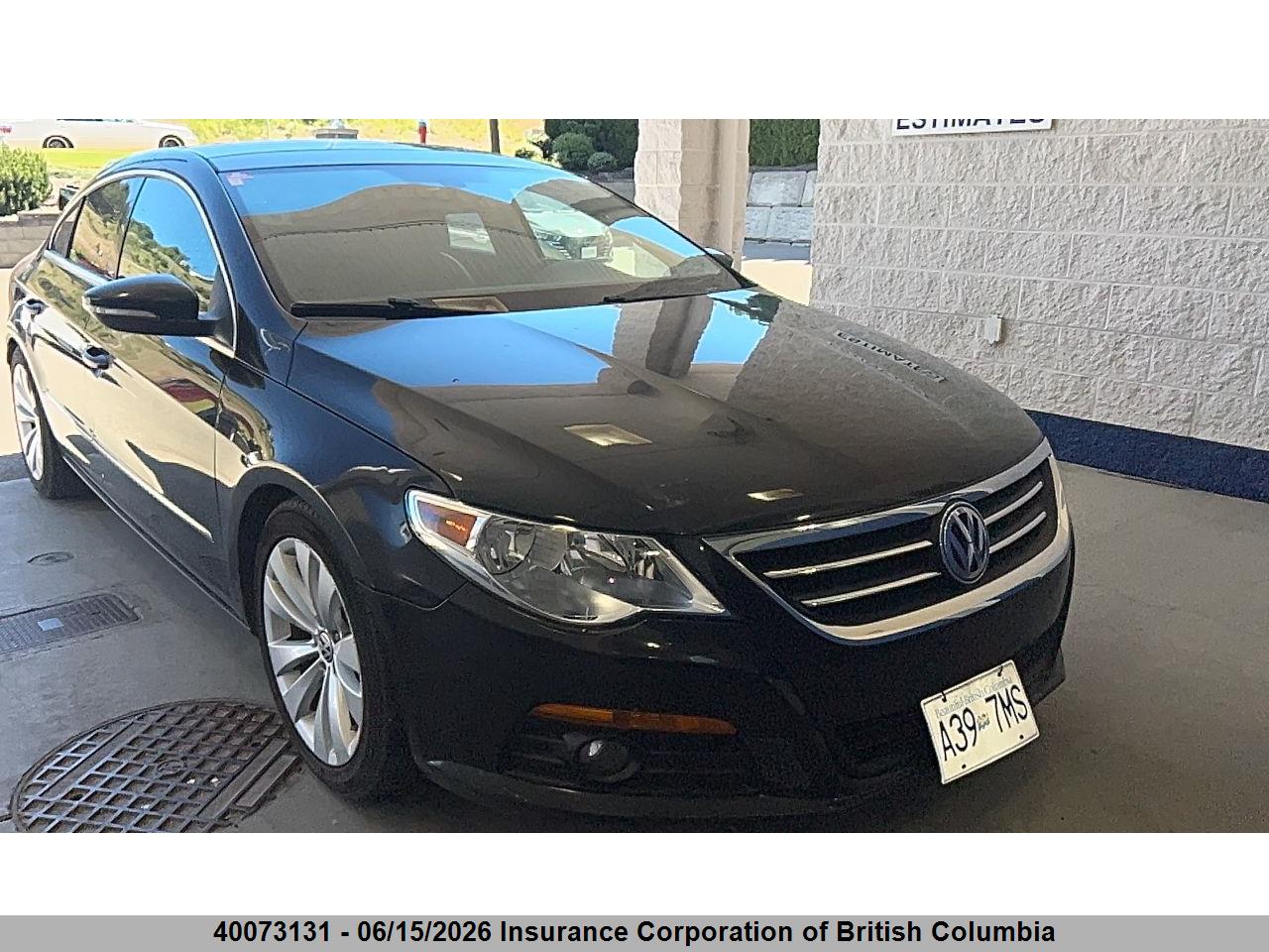 WVWML93C79E532879 · 2009 VOLKSWAGEN CC SPORT