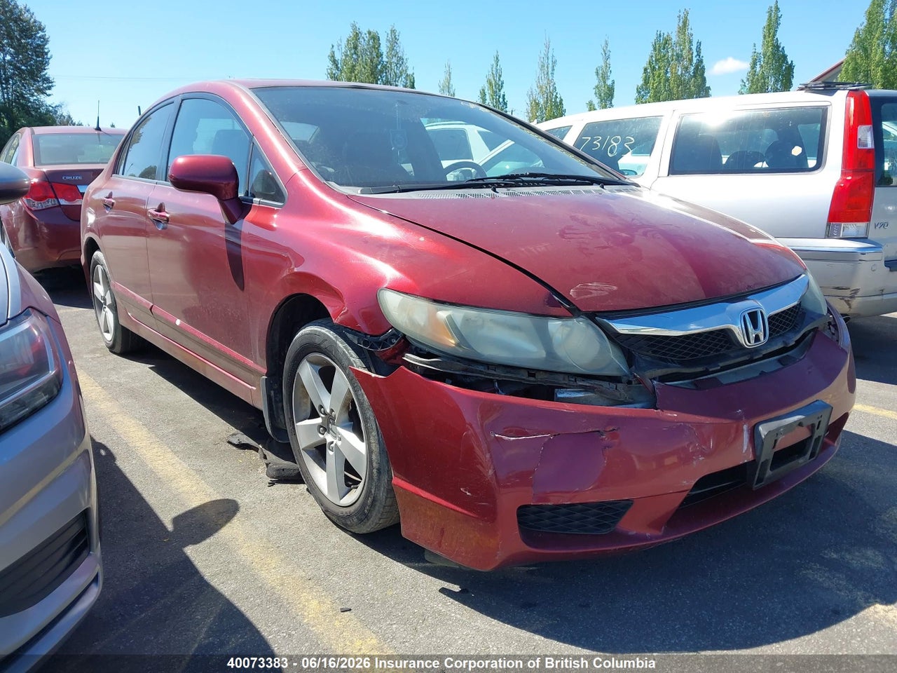 2HGFA16649H010422 · 2009 HONDA CIVIC LX-S