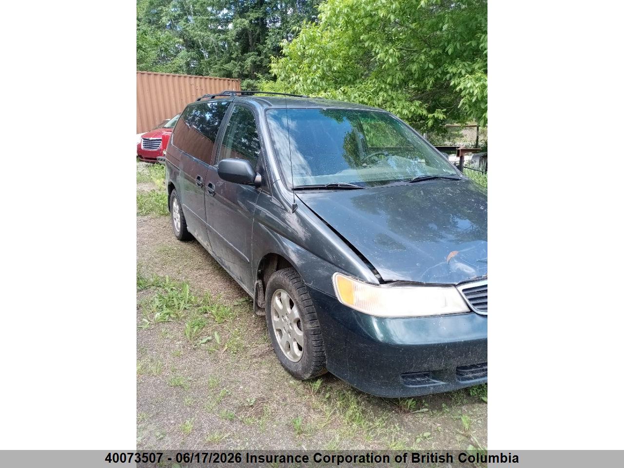 2HKRL18643H007179 · 2003 HONDA ODYSSEY EX