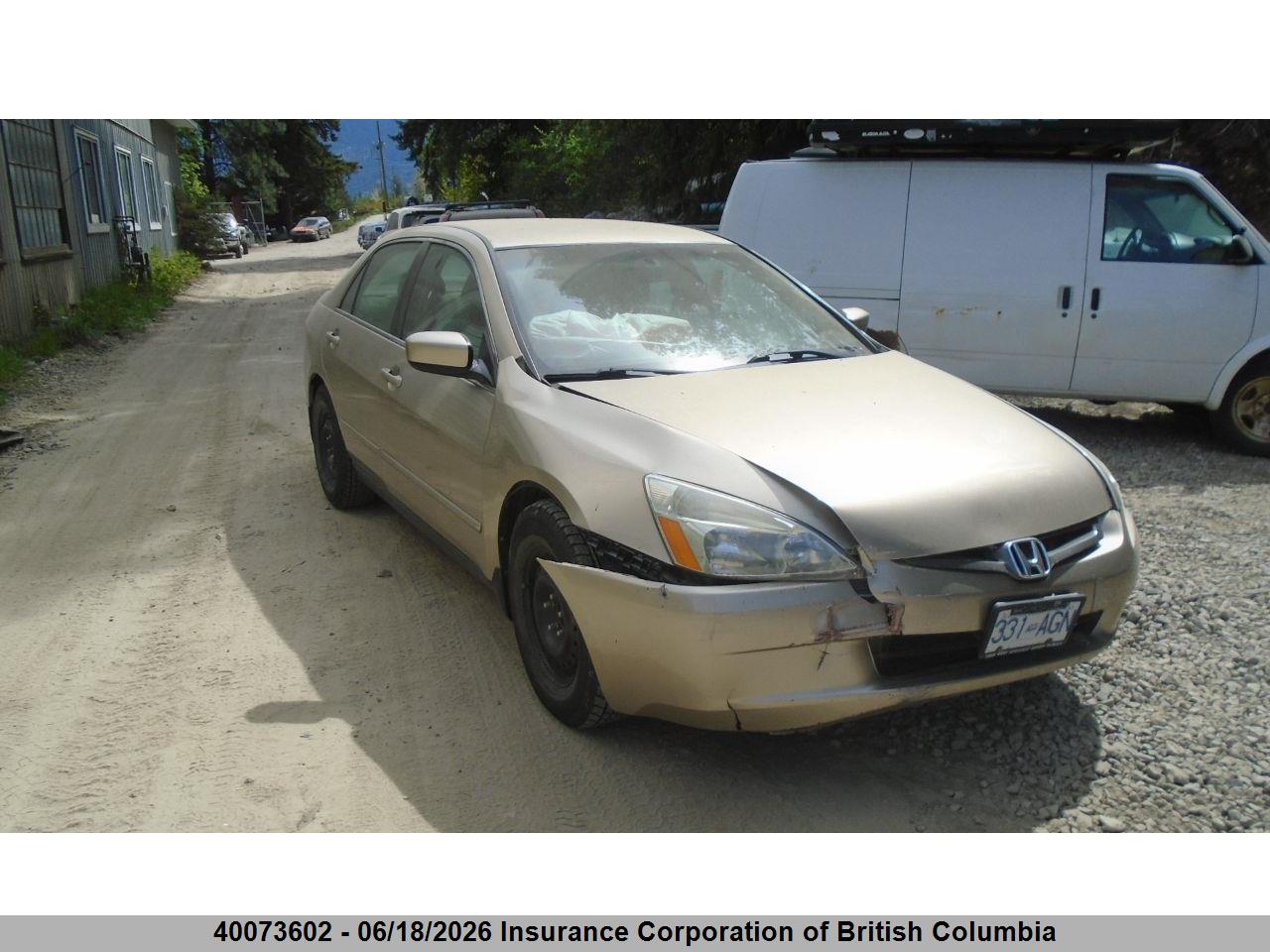 1HGCM56473A809536 · 2003 HONDA ACCORD LX
