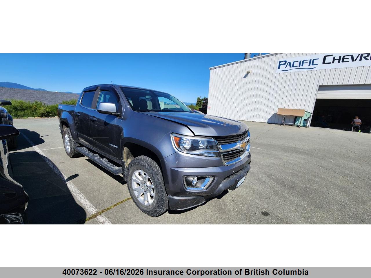 1GCGTCEN1J1318216 · 2018 CHEVROLET COLORADO 4WD LT