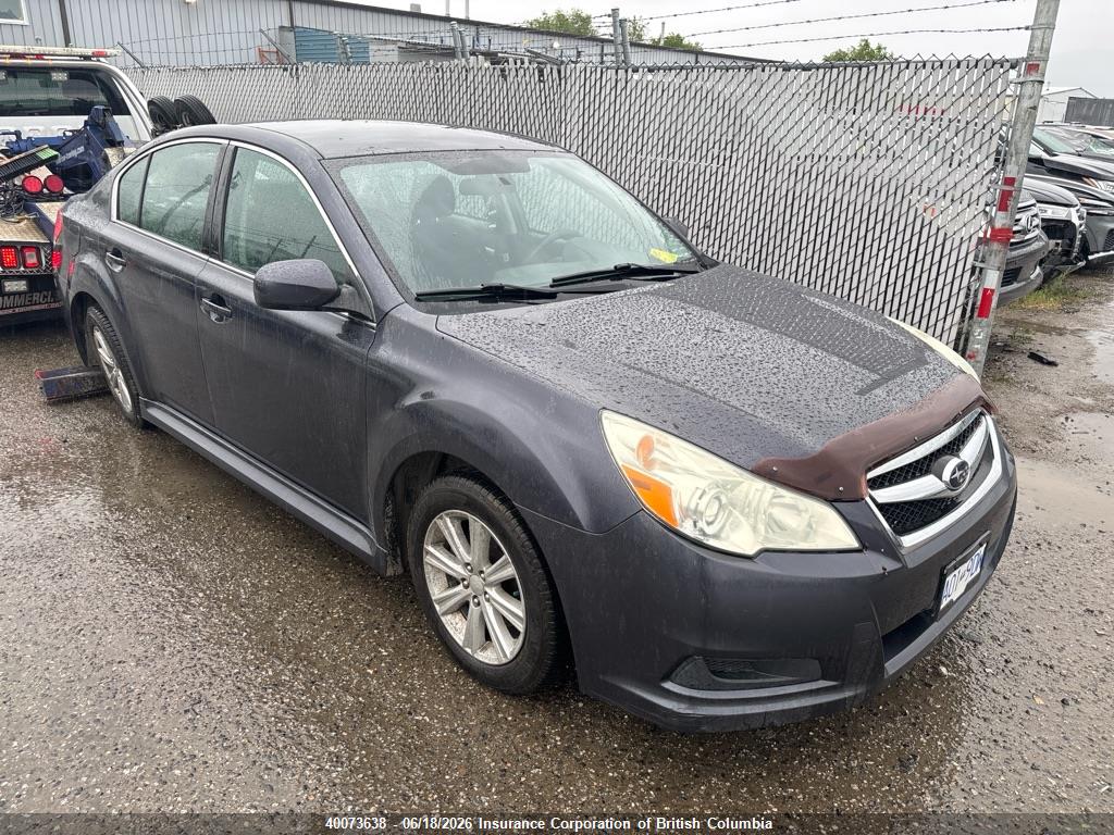 4S3BMHB60A3236807 · 2010 SUBARU LEGACY 2.5I PREMIUM