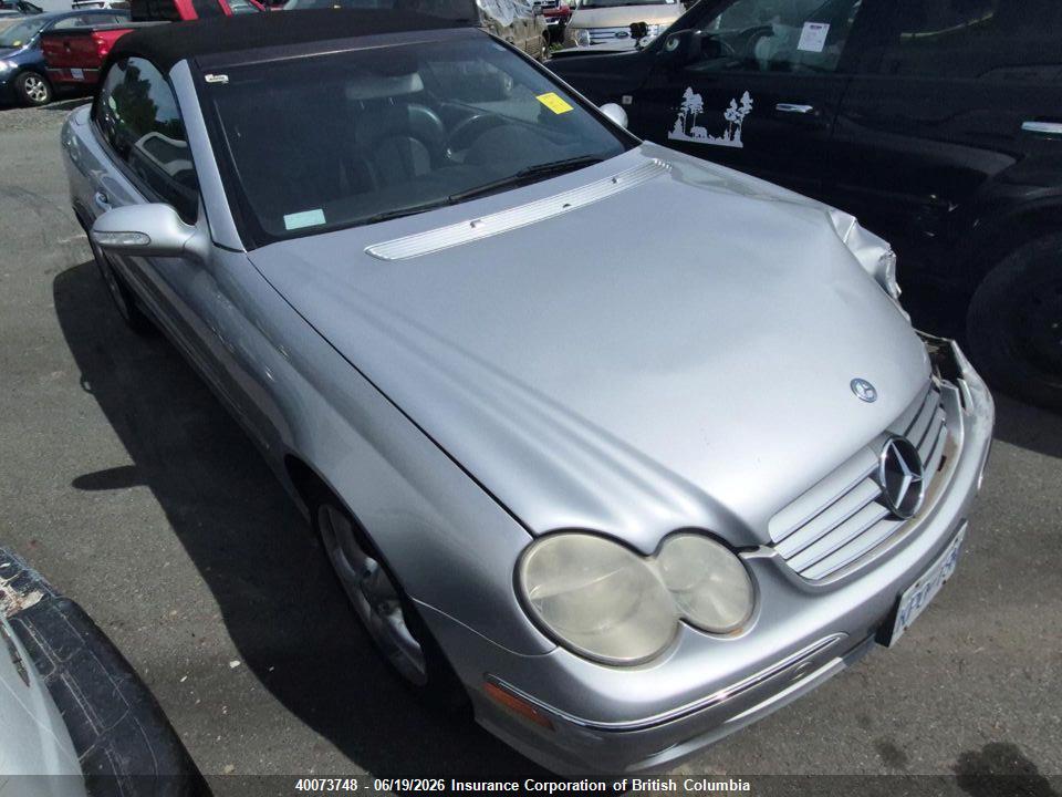WDBTK65J45F121645 · 2005 MERCEDES BENZ CLK 320