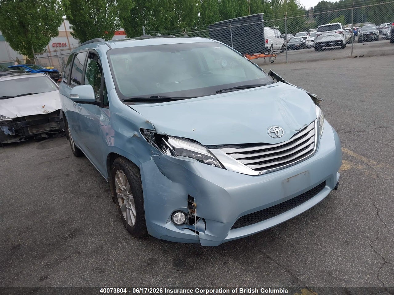 5TDYK3DC5FS566910 · 2015 TOYOTA SIENNA XLE/LIMITED