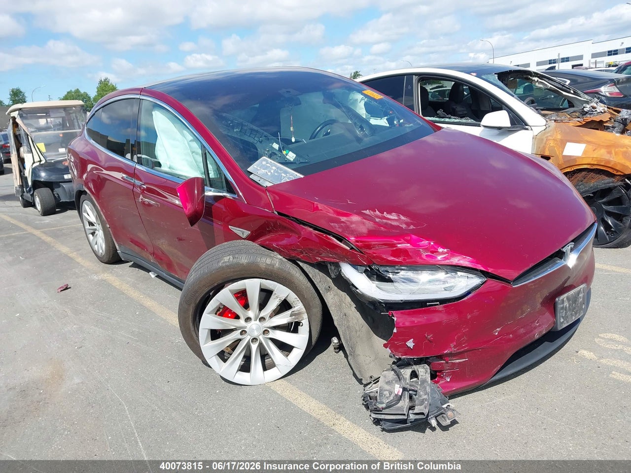 5YJXCBE49GFS02635 · 2016 TESLA MODEL X
