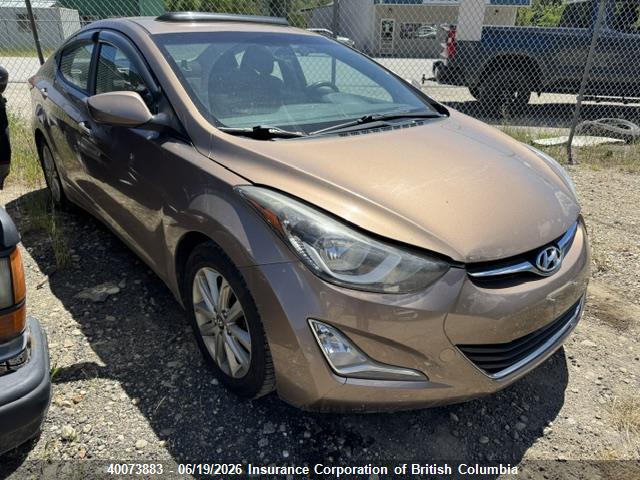 KMHDH4AEXGU498041 · 2016 HYUNDAI ELANTRA SE/SPORT/LIMITED
