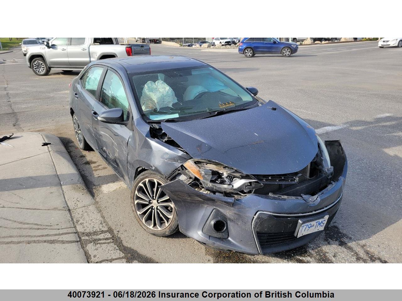 2T1BURHE0EC029271 · 2014 TOYOTA COROLLA L/LE/LE PLS/PRM/S/S PLS