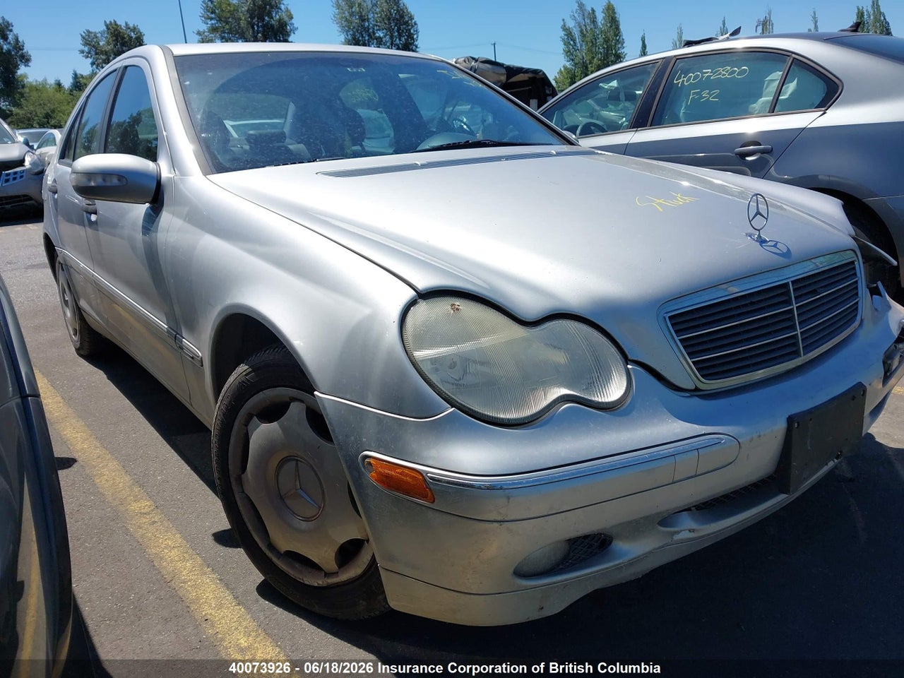 WDBRF61J33F402708 · 2003 MERCEDES BENZ C 240