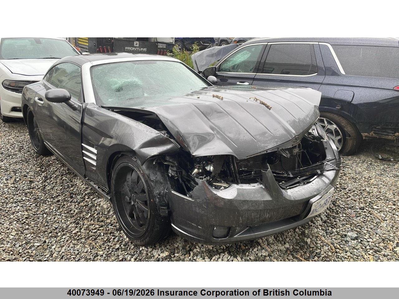 1C3AN69L94X007813 · 2004 CHRYSLER CROSSFIRE LIMITED