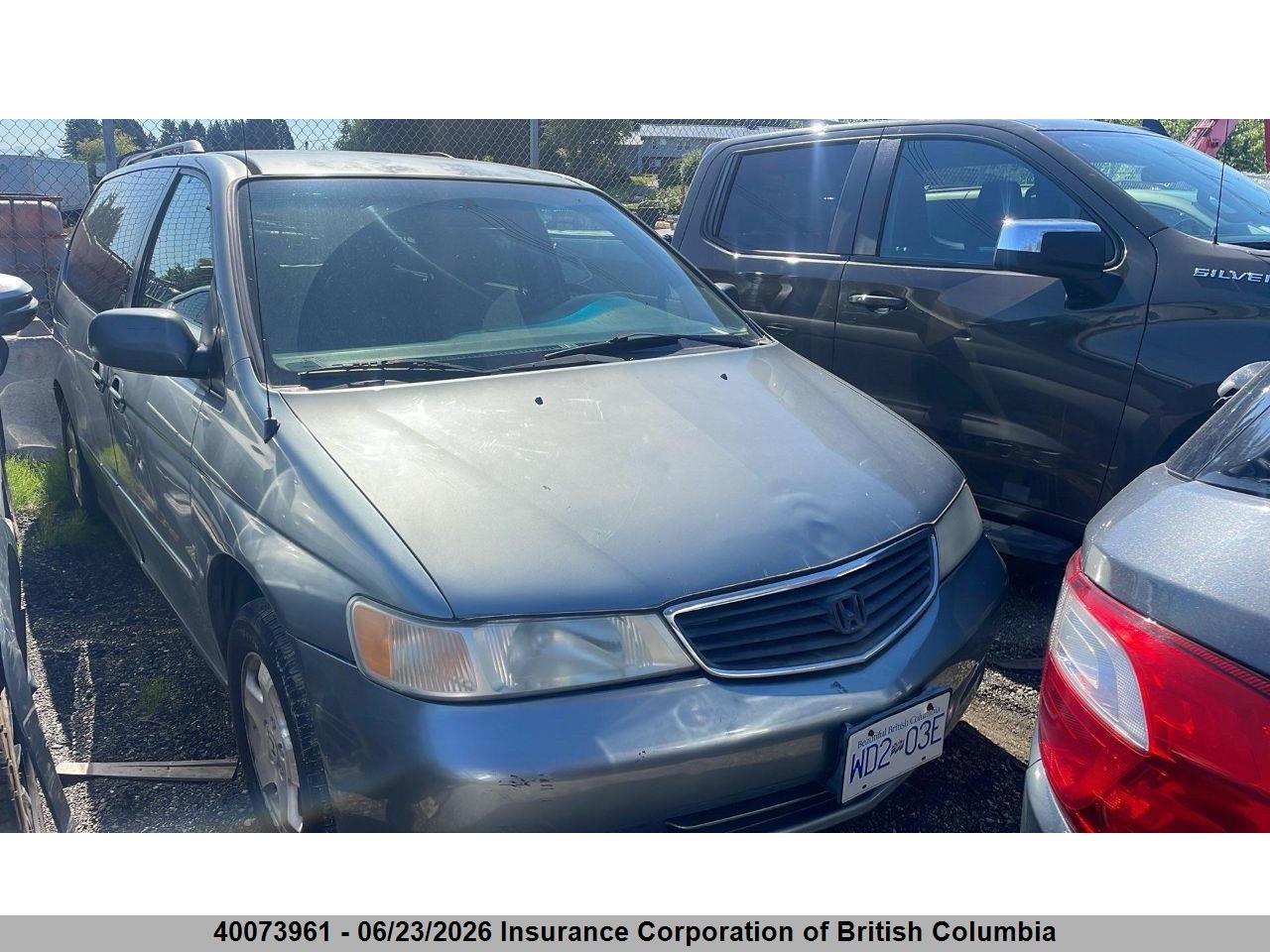 2HKRL18661H009657 · 2001 HONDA ODYSSEY EX