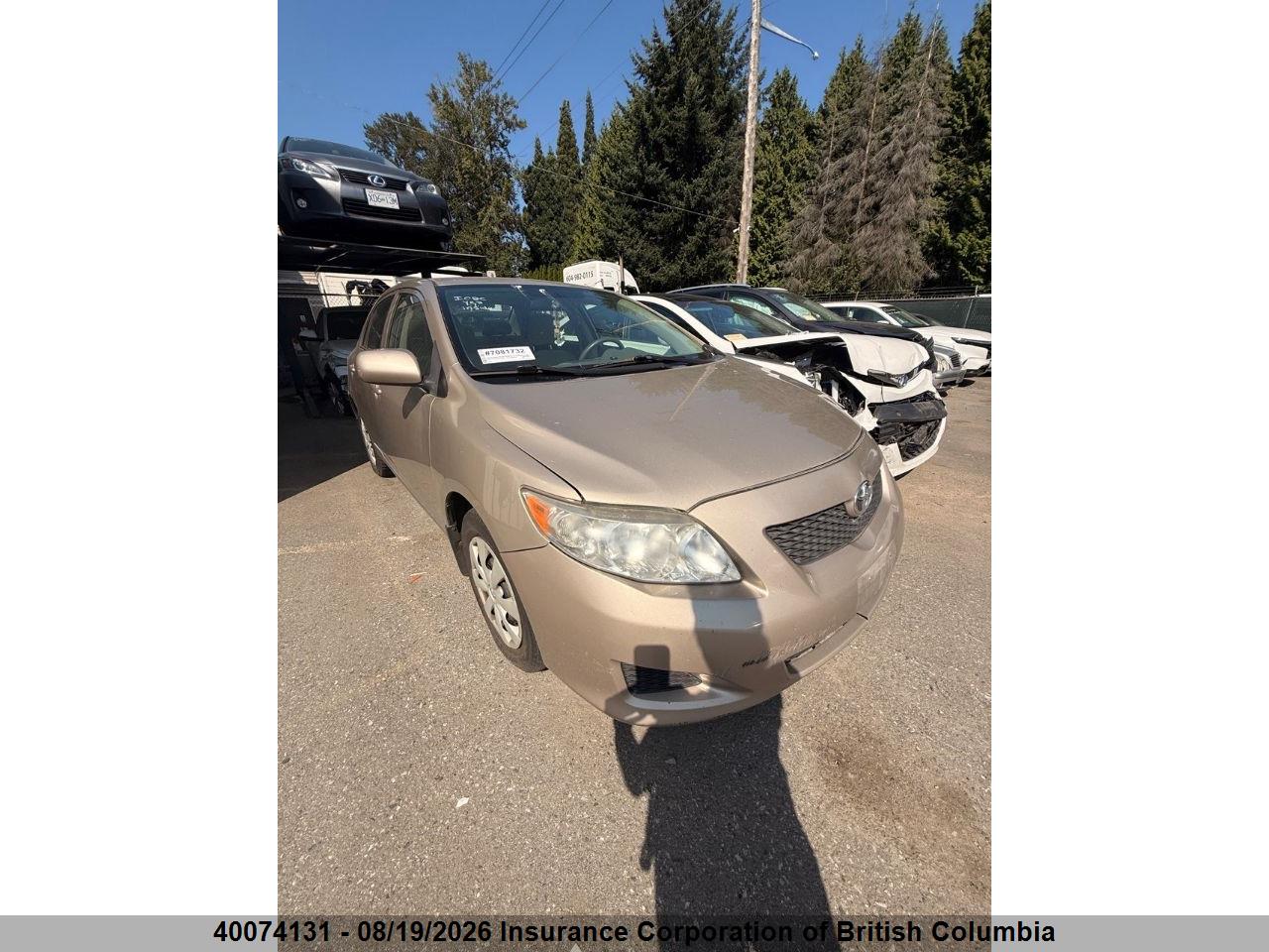 2T1BU4EE4AC205966 · 2010 TOYOTA COROLLA CE