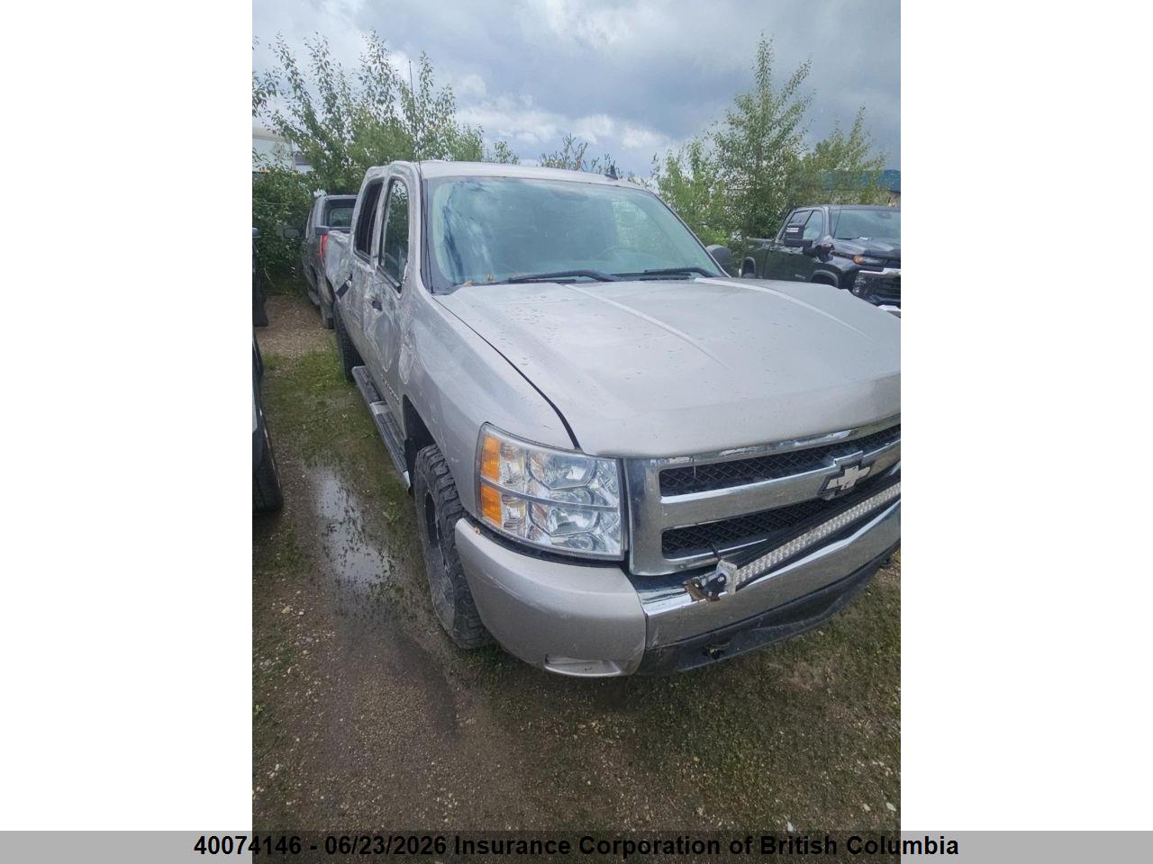 2GCEK13M471506529 · 2007 CHEVROLET SILVERADO K1500 CREW CAB