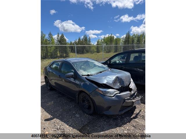 2T1BURHE5GC620277 · 2016 TOYOTA COROLLA L/LE/LE PLS/PRM/S/S PLS