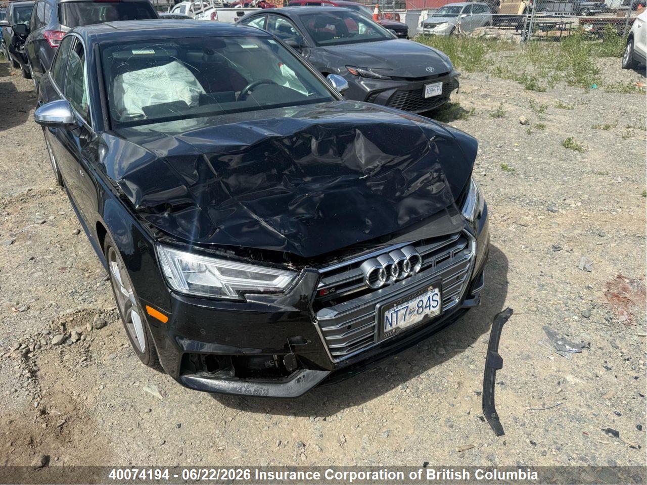 WAUB4AF40JA081927 · 2018 AUDI S4
