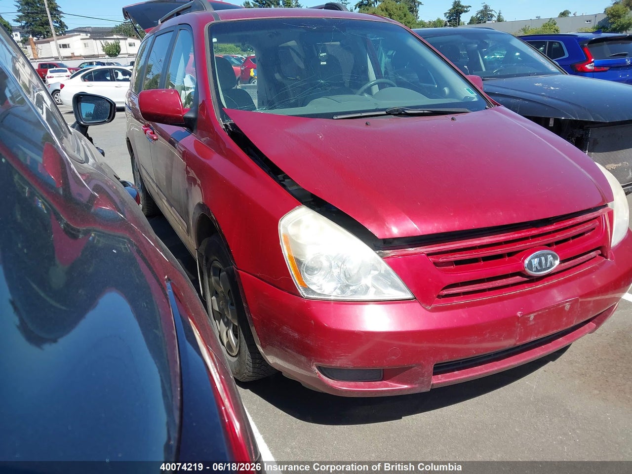 KNDMB233986209727 · 2008 KIA SEDONA EX/LX