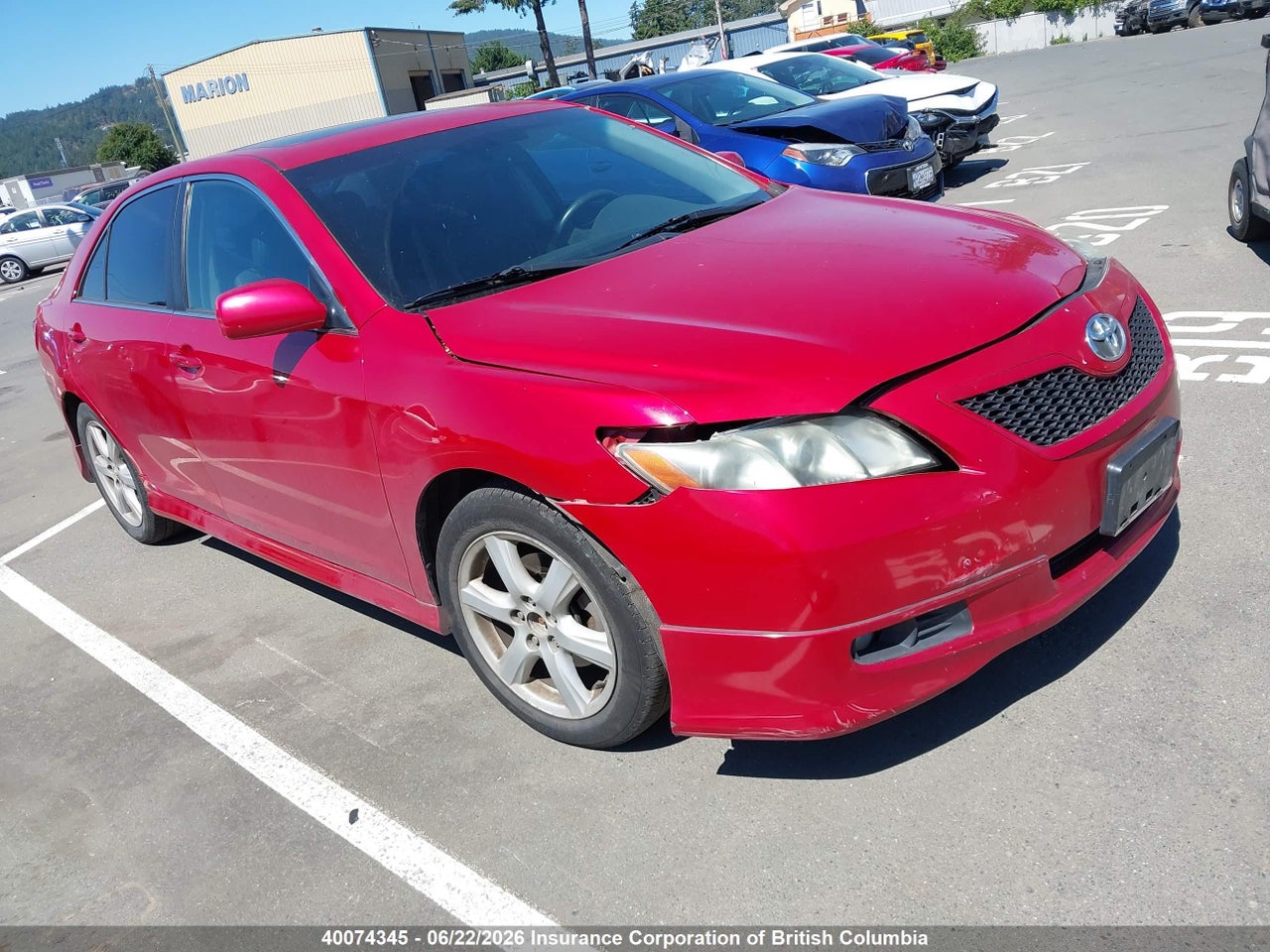 4T1BE46K07U162025 · 2007 TOYOTA CAMRY CE/LE/XLE/SE