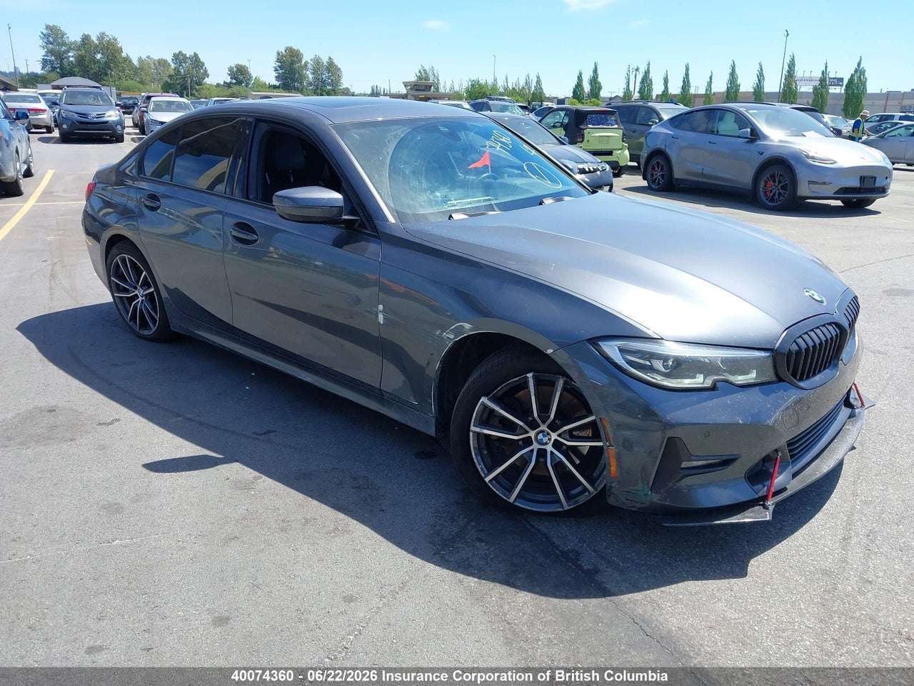 3MW5R7J05L8B29121 · 2020 BMW 330I