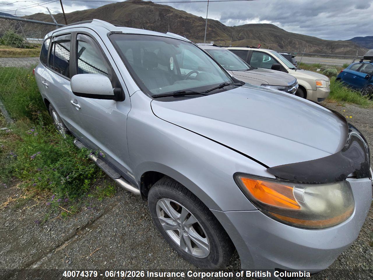 5NMSHDAGXAH361967 · 2010 HYUNDAI SANTA FE SE