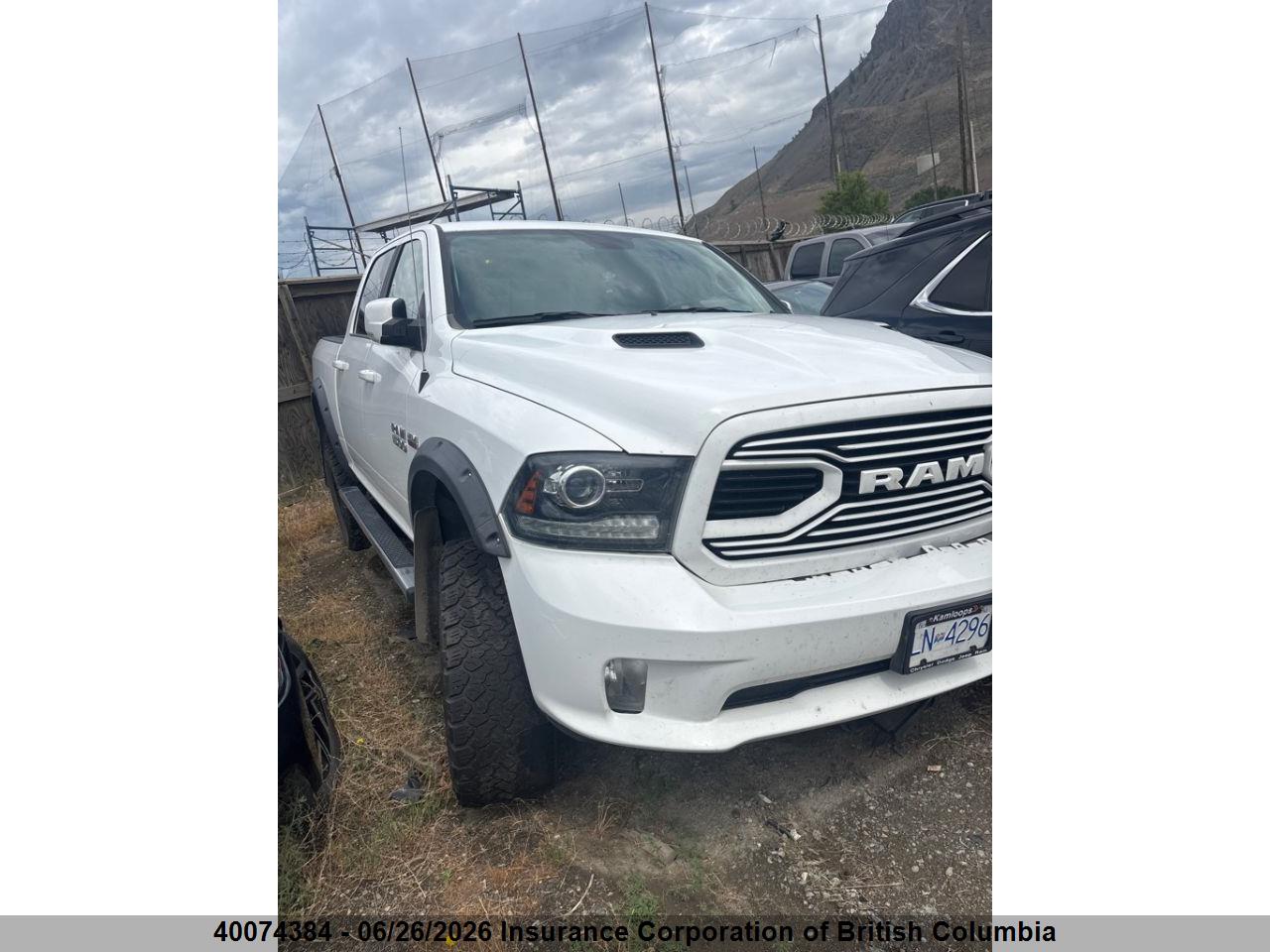 1C6RR7MT0JS270143 · 2018 RAM 1500 SPORT