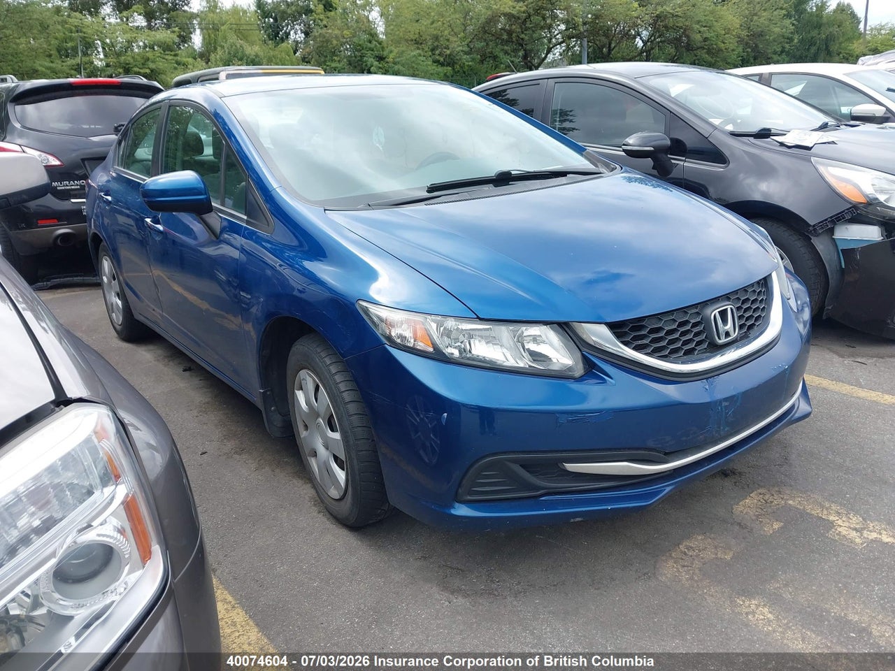 2HGFB2F44EH035395 · 2014 HONDA CIVIC LX