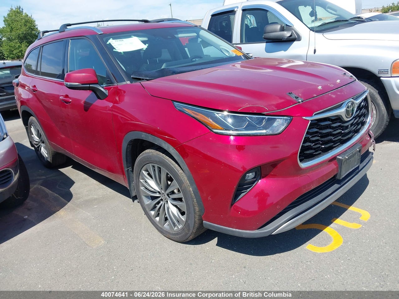 5TDFZRBH0MS128281 · 2021 TOYOTA HIGHLANDER PLATINUM
