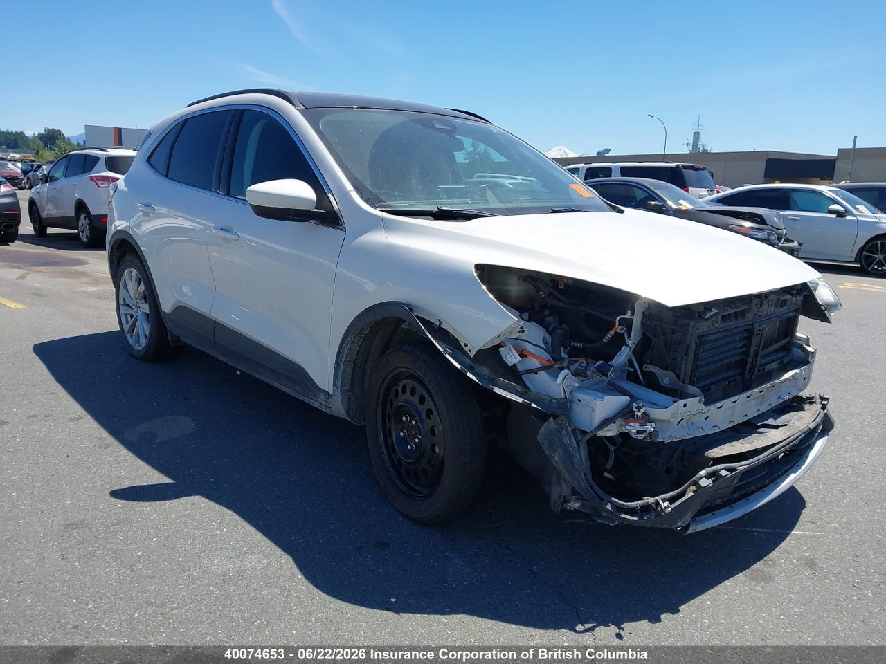 1FMCU9DZXNUA40421 · 2022 FORD ESCAPE TITANIUM HYBRID