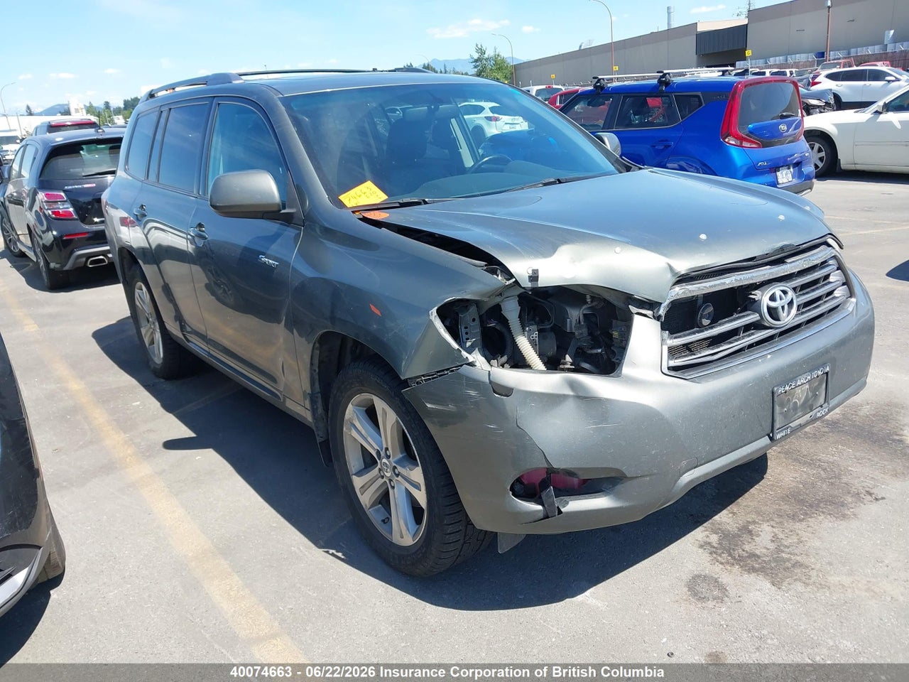 5TDEK3EHXAS004829 · 2010 TOYOTA HIGHLANDER SPORT